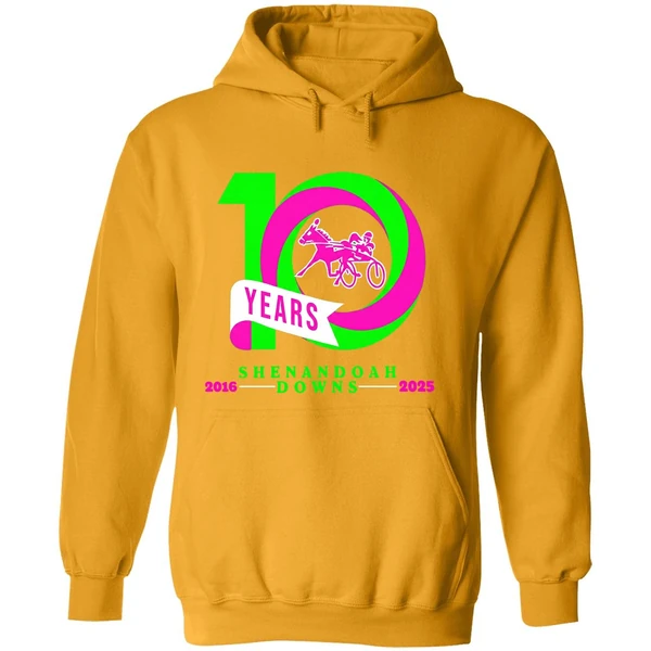10 Years Shenandoah Downs 2016 2025 Hoodie