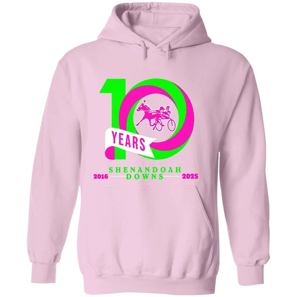 10 Years Shenandoah Downs 2016 2025 Hoodie - Image 5