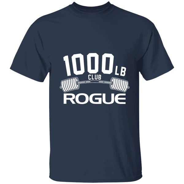 1000 lb club rogue gym shirt navy