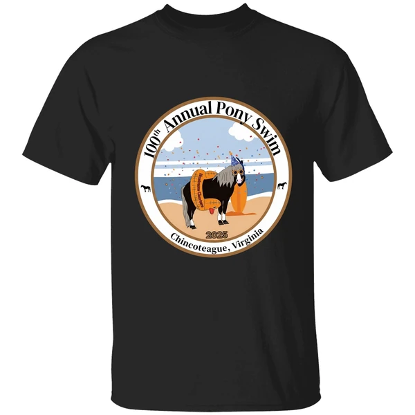 100th Annual Pony Swim Chincoteague Virginia 2025 Shirt
