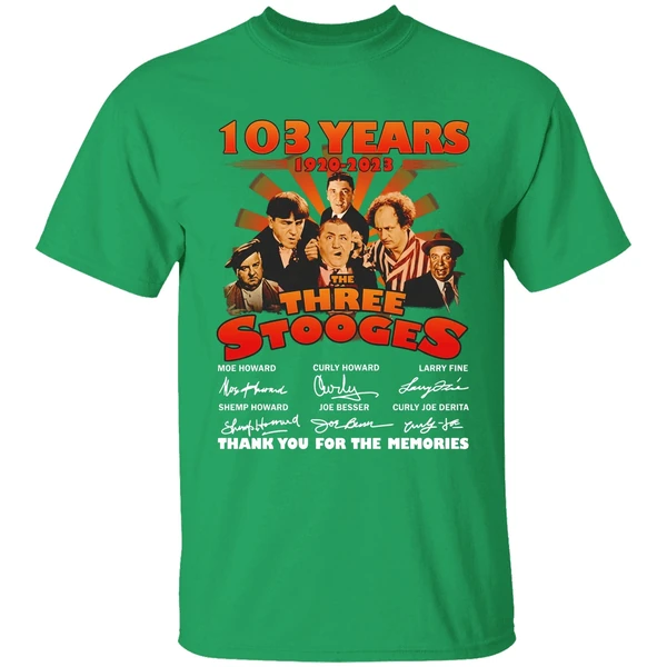 103 Years 1920 2023 The Three Stooges Thank You For The Memories Shirt - Image 2