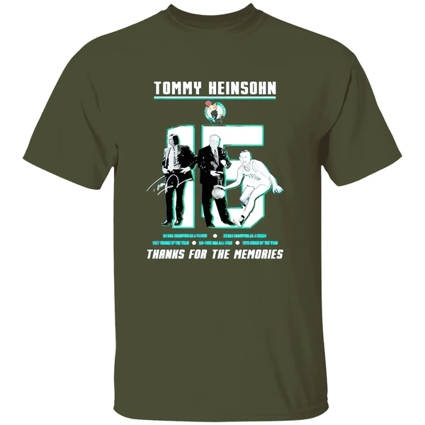 15 Tommy Heinsohn Thanks For The Memories Shirt - Image 3