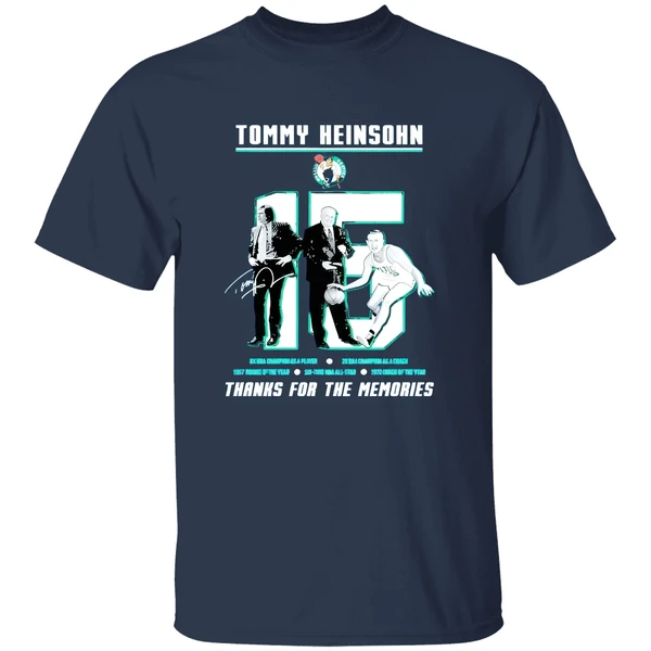 15 Tommy Heinsohn Thanks For The Memories Shirt - Image 4