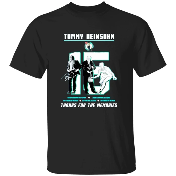 15 Tommy Heinsohn Thanks For The Memories Shirt - Image 9