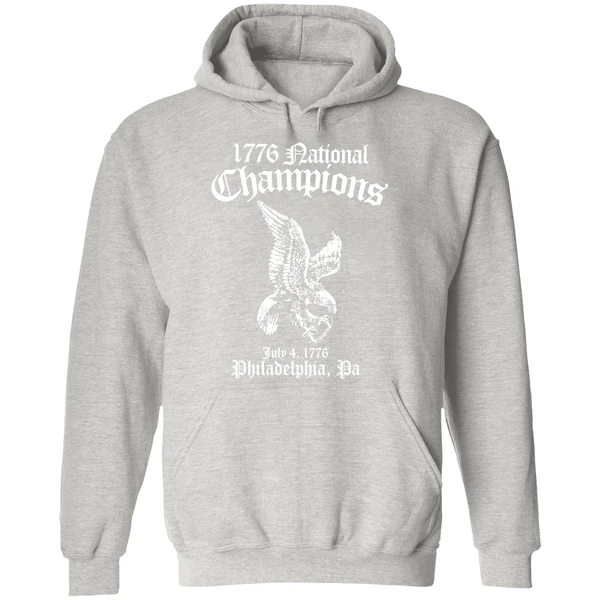 1776 National Champions July 4 1776 Philedelphia Pa Hoodie - Image 9