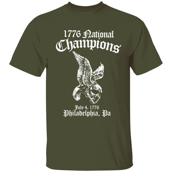 1776 National Champions July 4 1776 Philedelphia Pa Shirt - Image 4