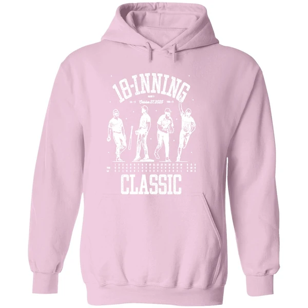 18 Inning Classic Los Angeles Dodgers World Series 2025 Hoodie - Image 5