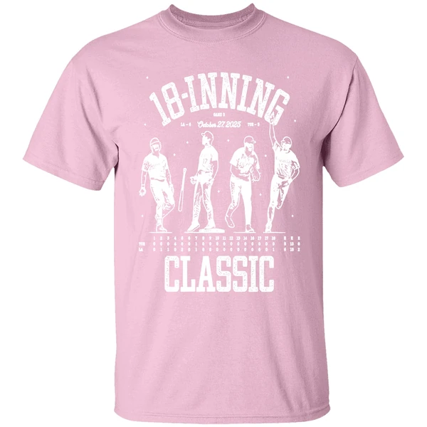 18 Inning Classic Los Angeles Dodgers World Series 2025 Shirt - Image 3
