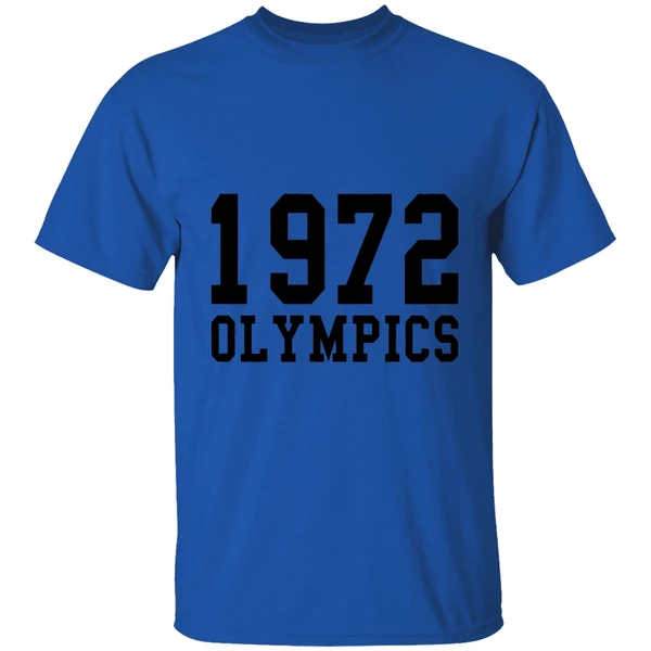 1972 olympics shirt royalblue