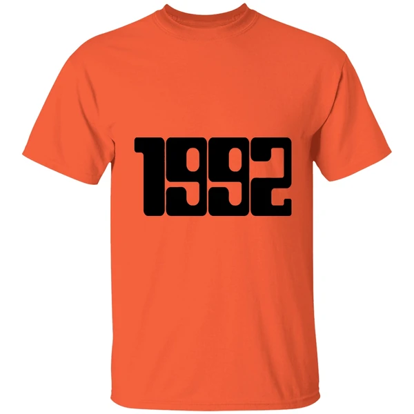 1992 absolutely fabulous shirt orange