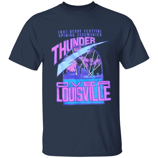 1993 derby festival opening ceremonies thunder over louisville shirt navy