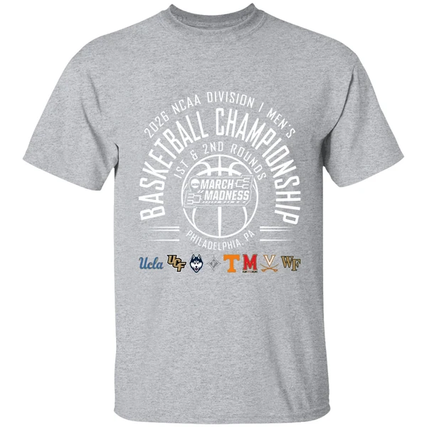 1st And 2nd Rounds March Madness 2026 Ncaa Di Mens Basketball Championship Philadelphia Shirt - Image 9