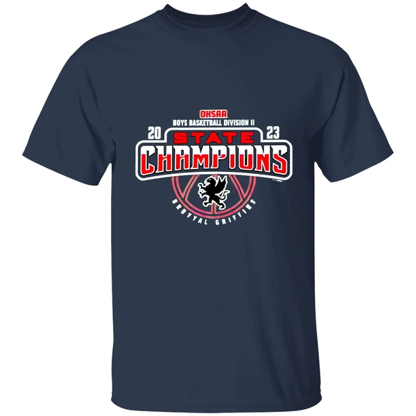2023 Ohsaa Boys Basketball Division Ii Buchtel Griffins Shirt - Image 4