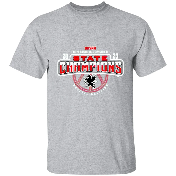 2023 Ohsaa Boys Basketball Division Ii Buchtel Griffins Shirt - Image 8