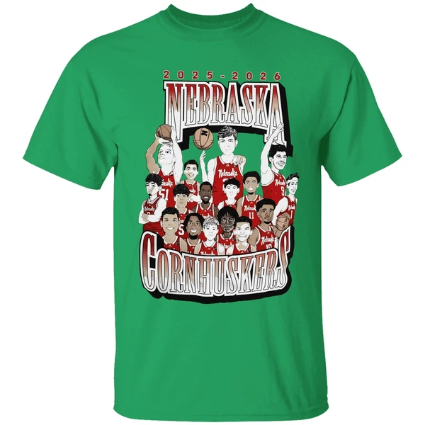 2025 2026 Nebraska Cornhuskers Mens Basketball Shirt - Image 2