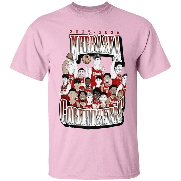 2025 2026 Nebraska Cornhuskers Mens Basketball Shirt - Image 3