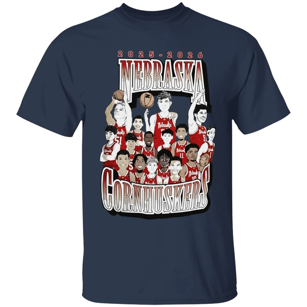 2025 2026 Nebraska Cornhuskers Mens Basketball Shirt - Image 5