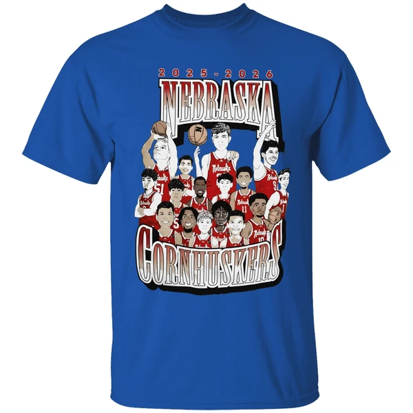 2025 2026 Nebraska Cornhuskers Mens Basketball Shirt - Image 8
