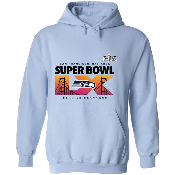 2025 26 Super Bowl Lx Bound Seattle Seahawks Hoodie - Image 4
