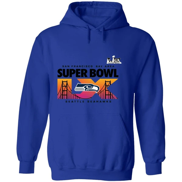 2025 26 Super Bowl Lx Bound Seattle Seahawks Hoodie - Image 7