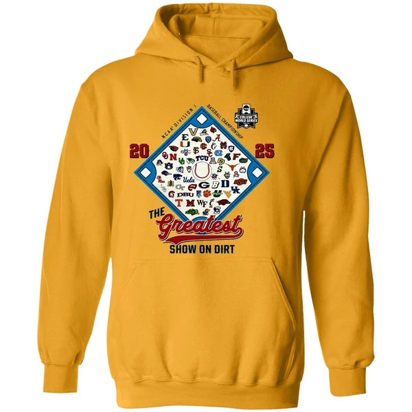 2025 College World Series 64 Team Hoodie