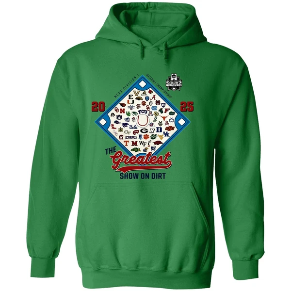 2025 College World Series 64 Team Hoodie - Image 2