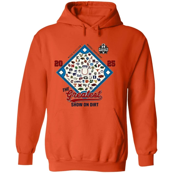 2025 College World Series 64 Team Hoodie - Image 6