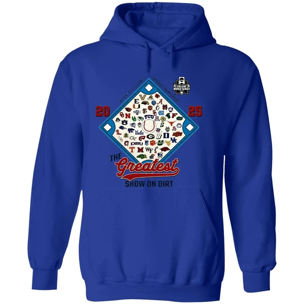 2025 College World Series 64 Team Hoodie - Image 7