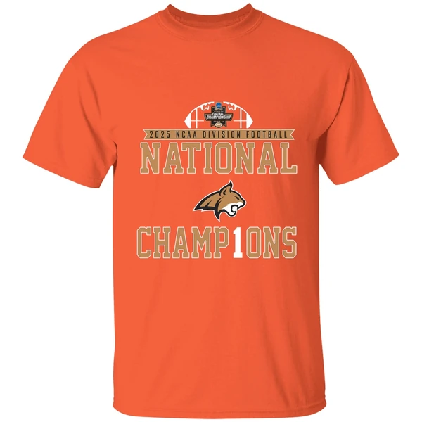 2025 Ncaa D1 Football National Champions Montana State Bobcats Shirt - Image 6