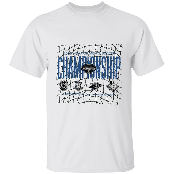 2025 Ncaa Dii Mens Soccer Championship Colorado Springs Co Champions Win Here Shirt