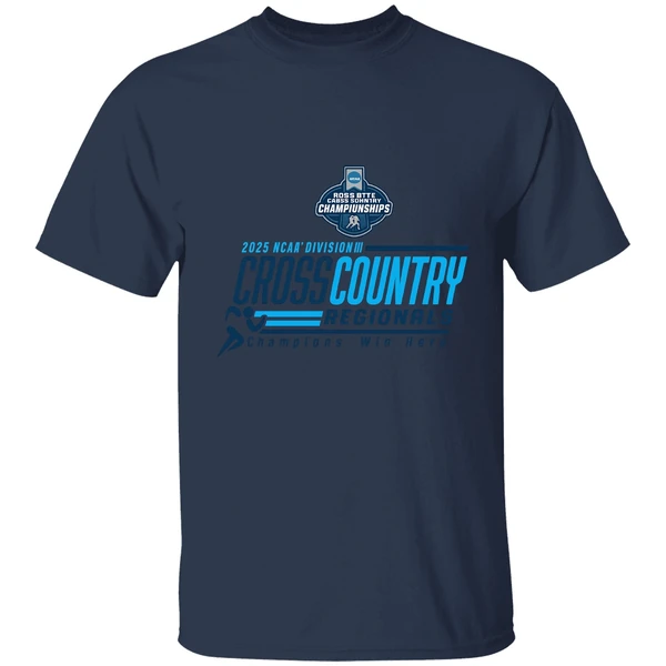 2025 Ncaa Division Iii Cross Country Regionals Champions Win Here Shirt - Image 4