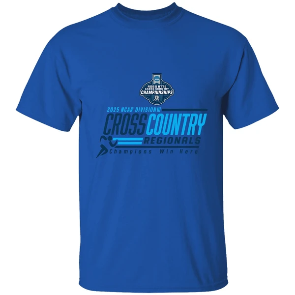 2025 Ncaa Division Iii Cross Country Regionals Champions Win Here Shirt - Image 7
