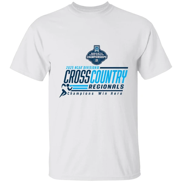2025 Ncaa Division Iii Cross Country Regionals Champions Win Here Shirt - Image 9