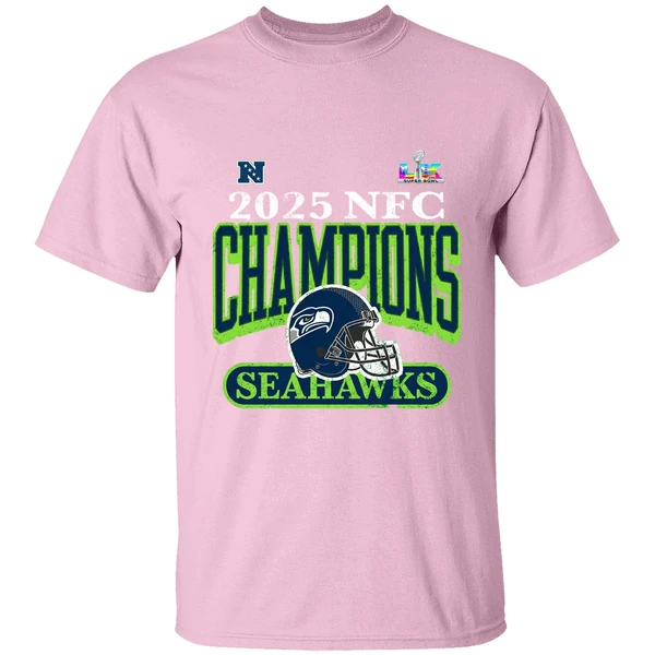 2025 Nfc Champions Seattle Seahawks Super Bowl Lx Bound Shirt - Image 3