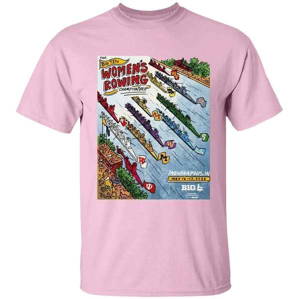 2026 Big Ten Womens Rowing Championships Indianapoils Paint Shirt - Image 2