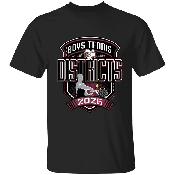 2026 Boys Tennis Districts Ohsaa Shirt