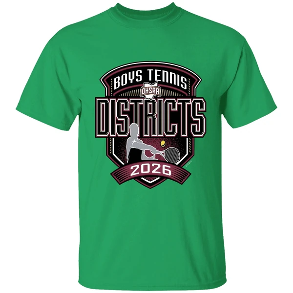 2026 Boys Tennis Districts Ohsaa Shirt - Image 2