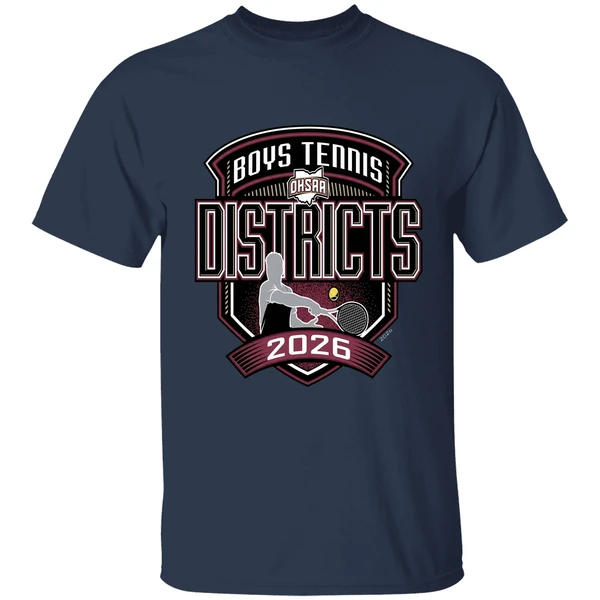 2026 Boys Tennis Districts Ohsaa Shirt - Image 5
