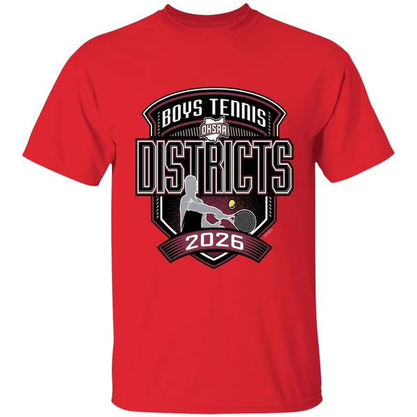 2026 Boys Tennis Districts Ohsaa Shirt - Image 7