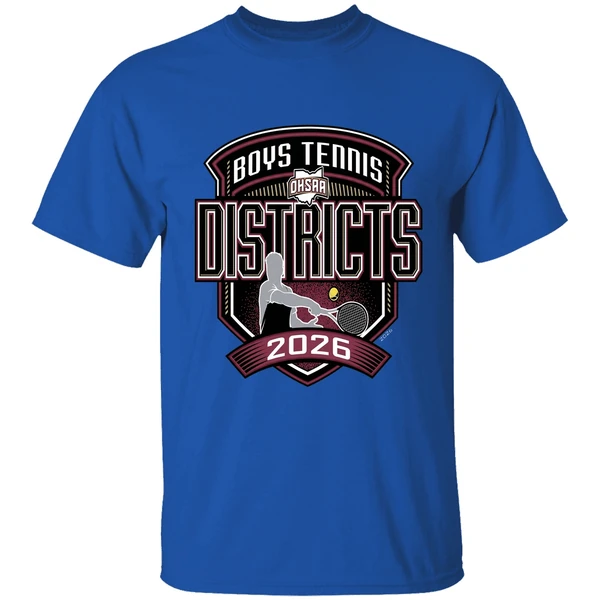 2026 Boys Tennis Districts Ohsaa Shirt - Image 8