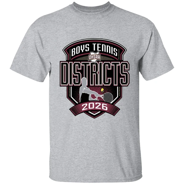 2026 Boys Tennis Districts Ohsaa Shirt - Image 9