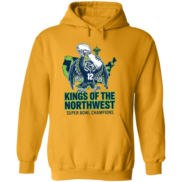 2026 Champions Seattle Seahawks Super Bowl Lx Hoodie