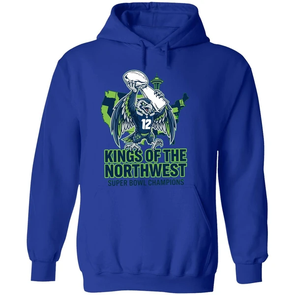 2026 Champions Seattle Seahawks Super Bowl Lx Hoodie - Image 7