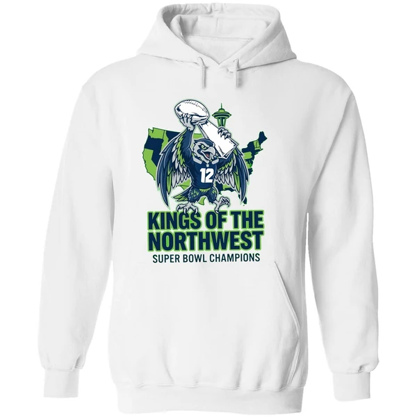 2026 Champions Seattle Seahawks Super Bowl Lx Hoodie - Image 8