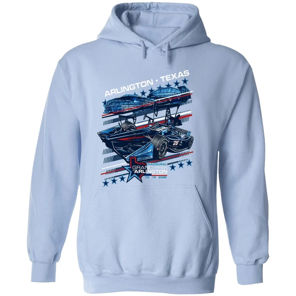2026 Inaugural Grand Prix Of Arlington Ghost Car Hoodie - Image 4