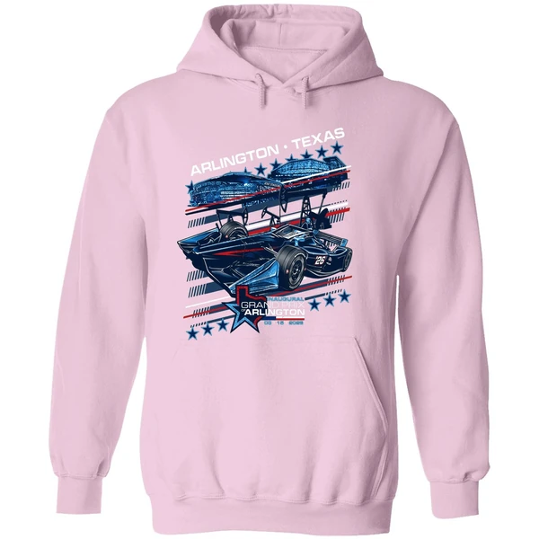 2026 Inaugural Grand Prix Of Arlington Ghost Car Hoodie - Image 5