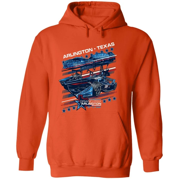 2026 Inaugural Grand Prix Of Arlington Ghost Car Hoodie - Image 6