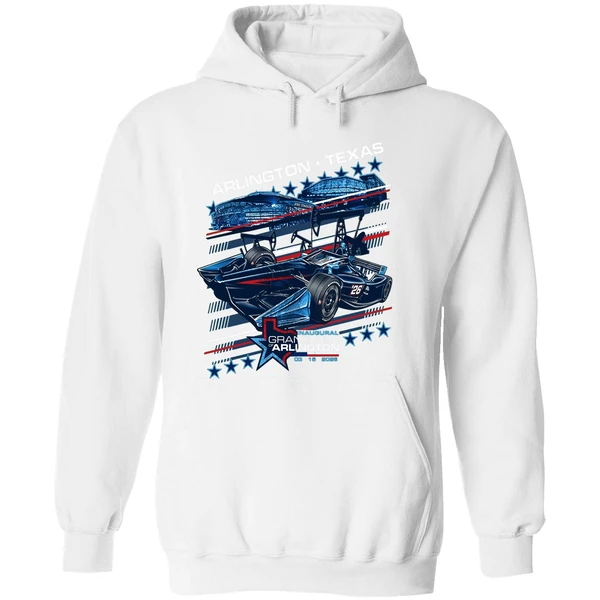 2026 Inaugural Grand Prix Of Arlington Ghost Car Hoodie - Image 8