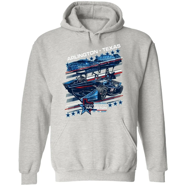 2026 Inaugural Grand Prix Of Arlington Ghost Car Hoodie - Image 9