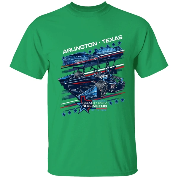2026 Inaugural Grand Prix Of Arlington Ghost Car Shirt - Image 2
